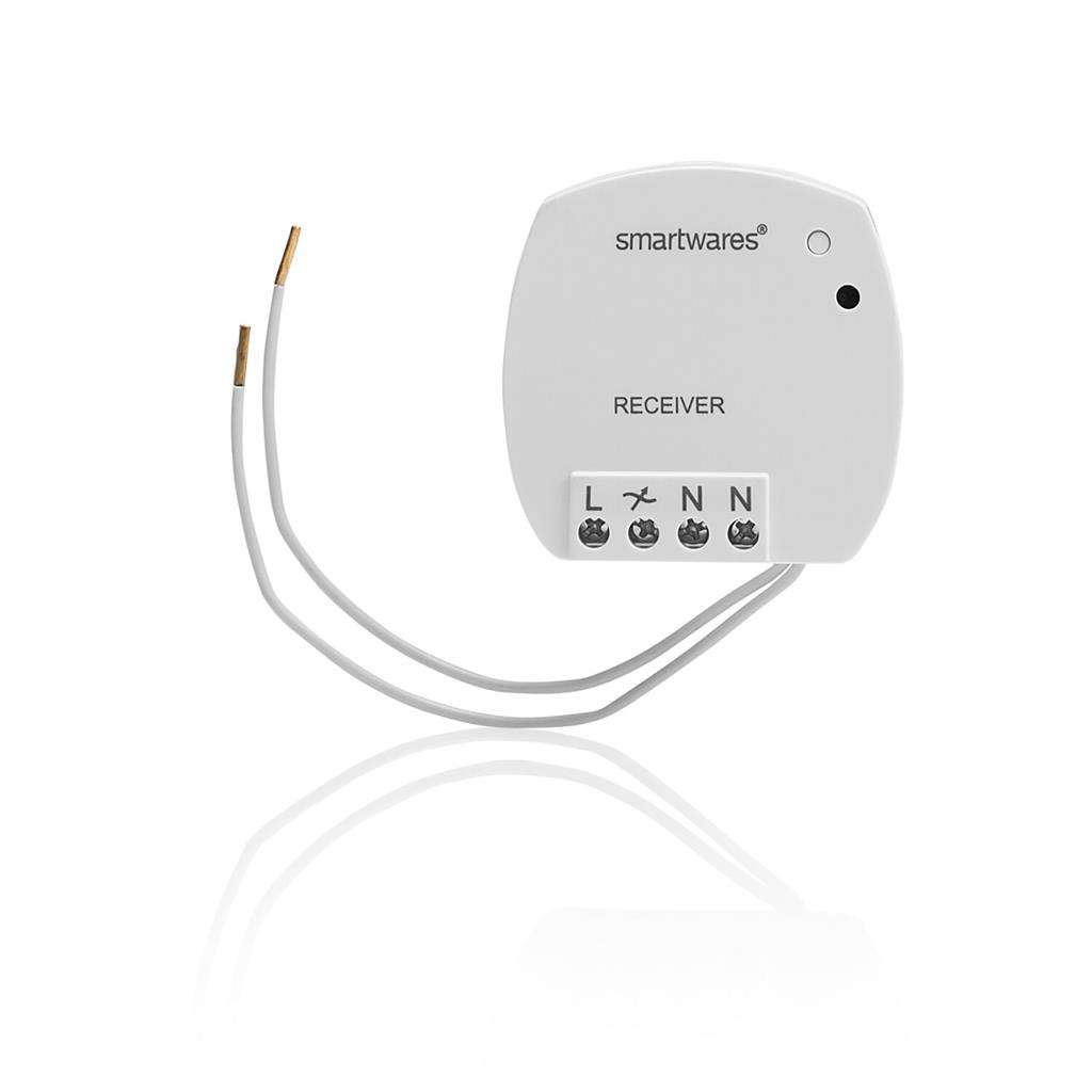 Smartwares 10.037.36 Mini-Funk-Einbauschalter SH5-RBS-04A | Smartwares