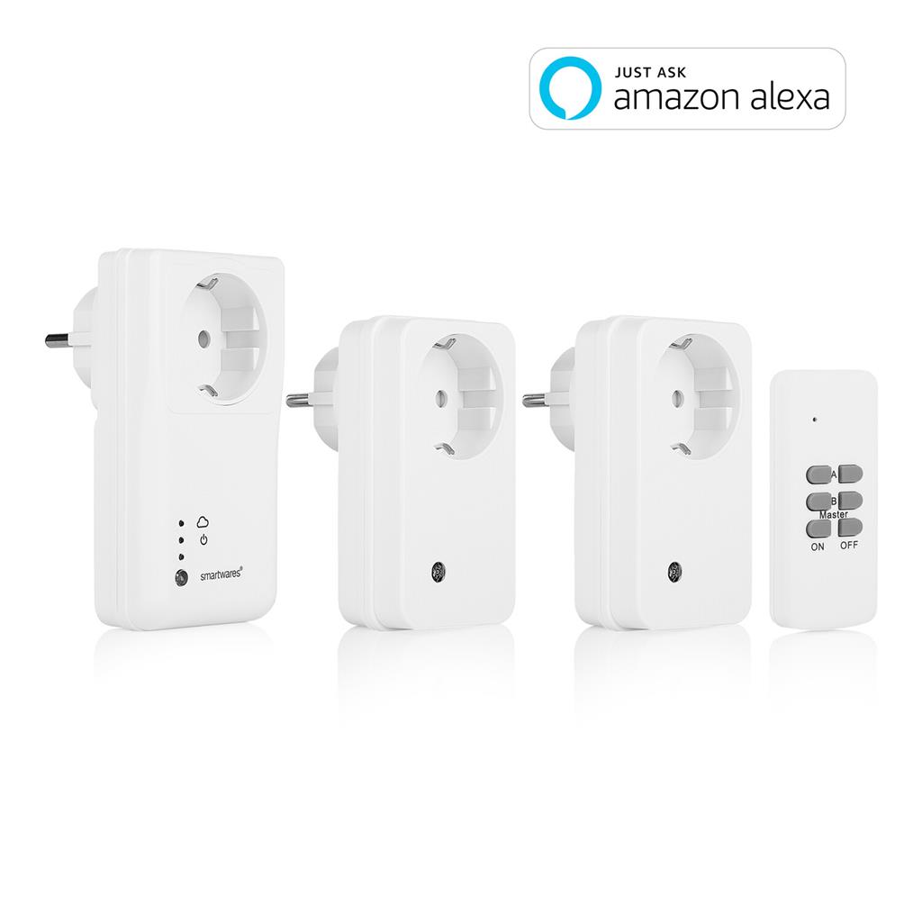 Set de 2 prises connectées Wi-Fi 3600 W