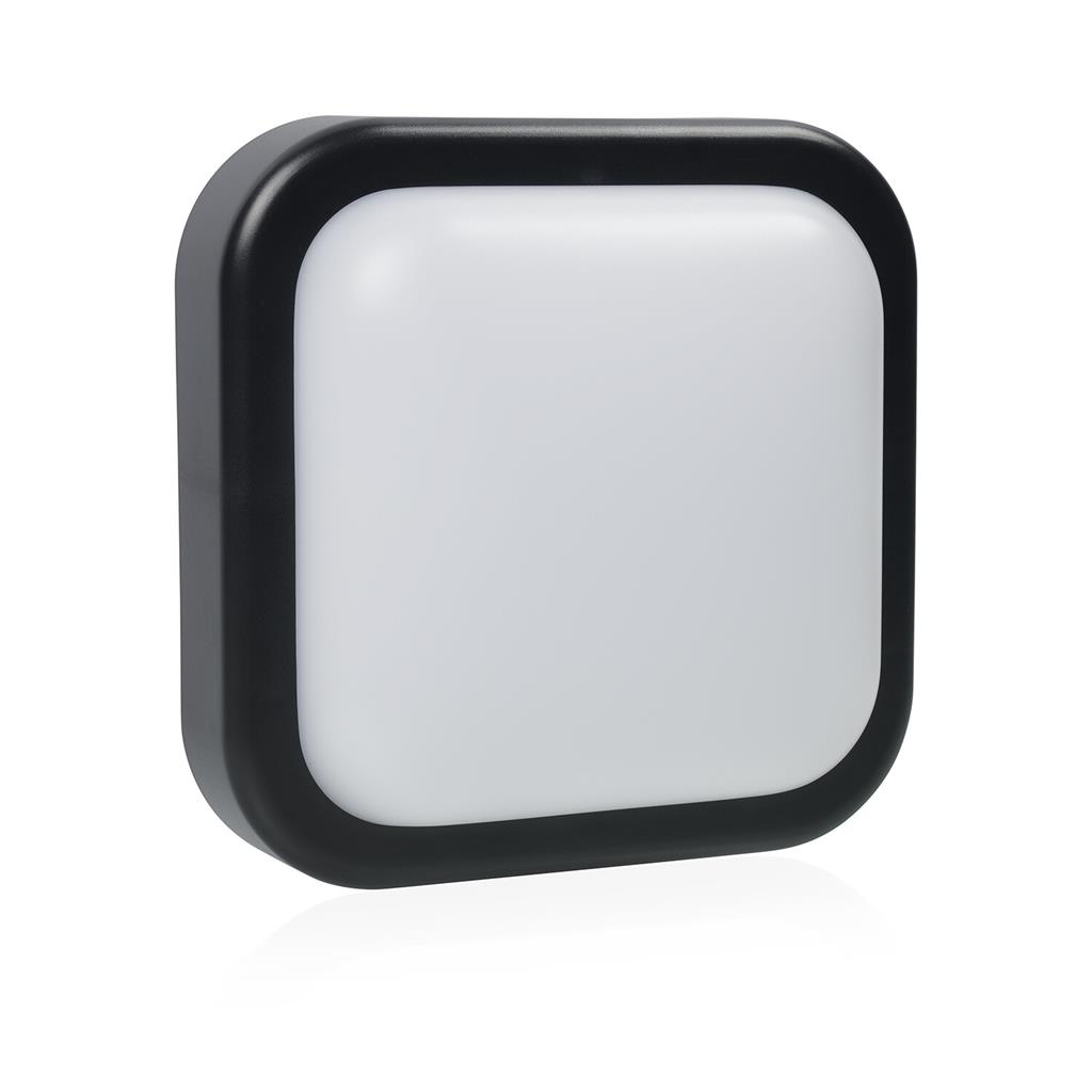 Smartwares 20.007.72 Black Square Int LED Bulkhead GSQ01B Smartwares