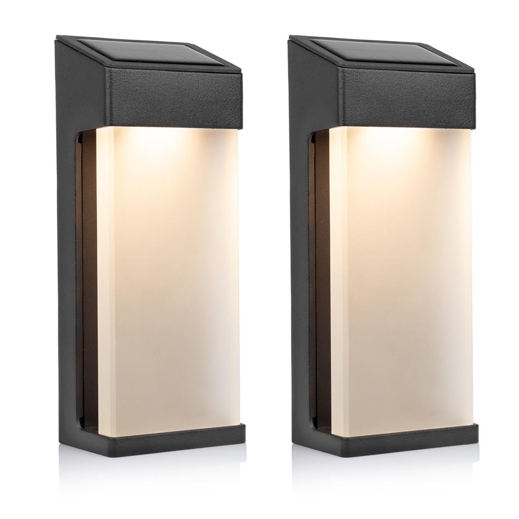 Smartwares OSL 50010 LED solar wall light 2 pack Smartwares