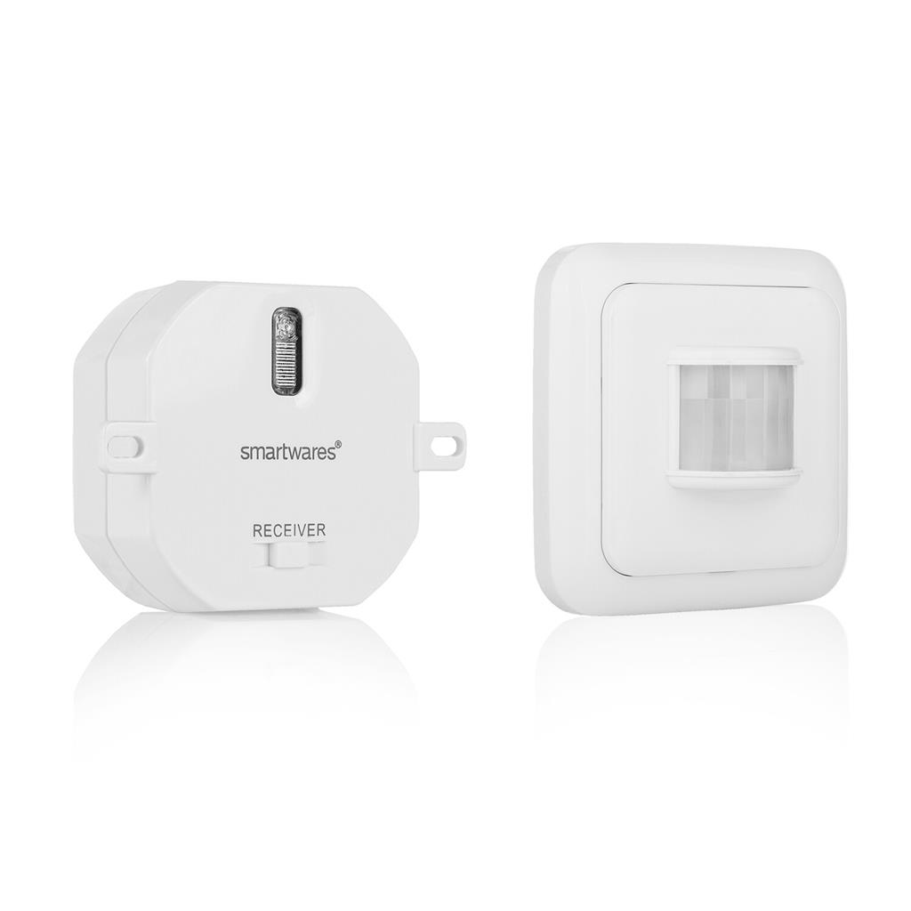 Smartwares Set de interruptores inalámbricos blancos 6x5x5 cm