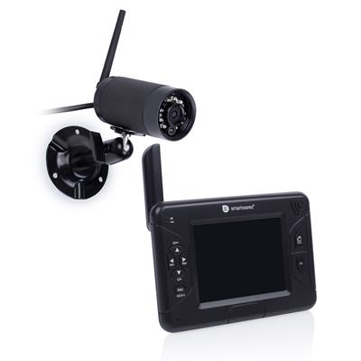 Smartwares 10.000.71 Funk-Kamerasystem 4 Kanal inkl. CS83DVR