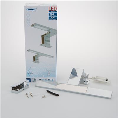 Ranex 10.002.88 Lampada per il bagno a LED 3000.074