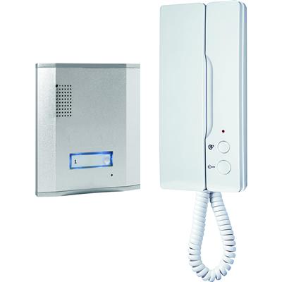 Smartwares 10.007.46 Interphone audio pour 1 appartement à 2 voies IB61