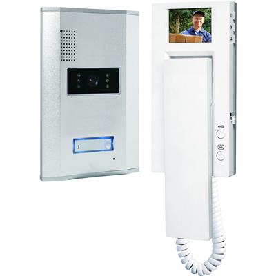 Smartwares 10.007.54 Video intercom set voor 1 appartement VD61