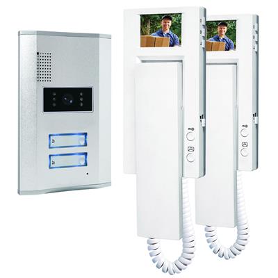 Smartwares 10.007.55 Sistema di videocitofono per 2 appartamenti VD62