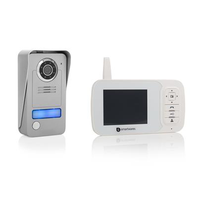 Smartwares 10.008.93 Interphone vidéo VD38W