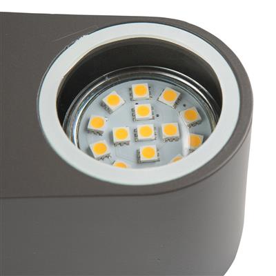 Smartwares 10.010.52 Außenbereich SMD-LED Wandleuchte Bastia 5000.332