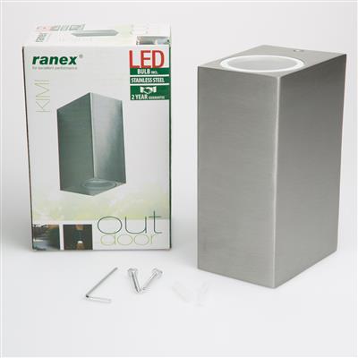 Ranex 10.011.56 Luz LED exterior para la pared 5000.465