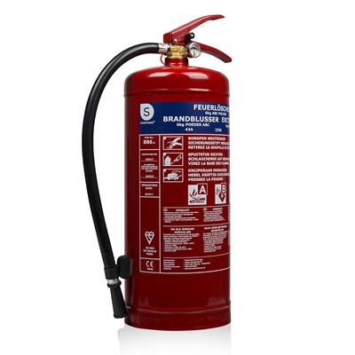 Smartwares 10.014.72 6kg Fire extinguisher powder BB6.4