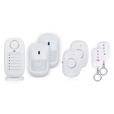 Smartwares 10.023.75 Drahtloses Mini-Alarm-Set SC50-6