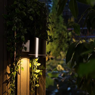 Smartwares 10.030.79 LED solar wall light GWS-004-DS