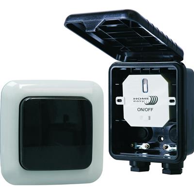 Home Easy 10.035.94 He834S Outdoor Switch +Wallswitch
