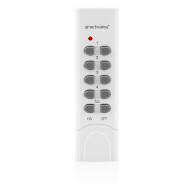 Smartwares 10.037.06 4 channel remote control SH5-TDR-F