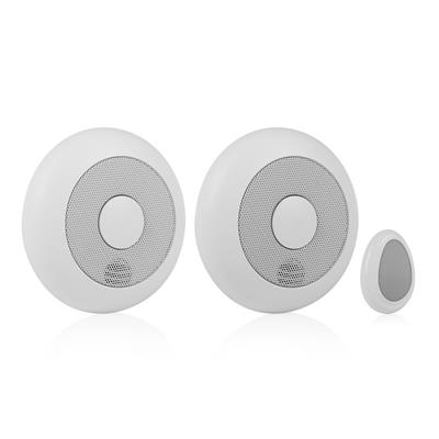 Smartwares 10.041.05 Rookmelder 2-pack met afstandsbediening RM175RF/2