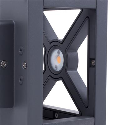 Smartwares 10.042.28 Luz de pared exterior GWI-004-HS