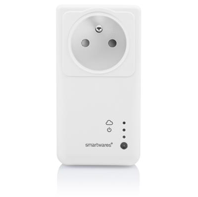 Smartwares 10.043.80 Enchufe inteligente Wifi (enchufe FR) SH5-GW-T-F