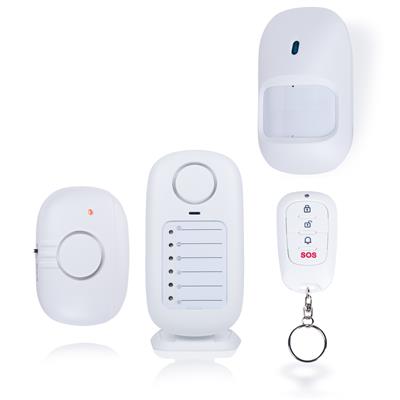 Smartwares 10.047.98 Mini kit d'alarme sans fil SC50-6FR