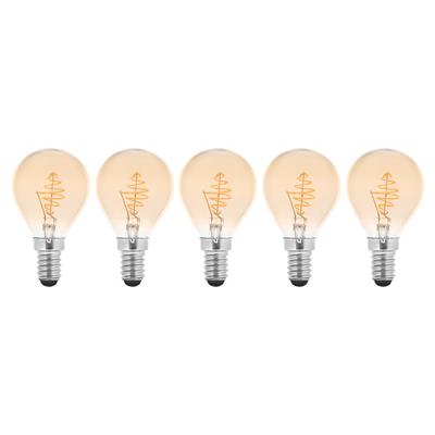 XQlite 10.100.12 LED bulb golden globe E14 2,5W extra warm white XQ1704