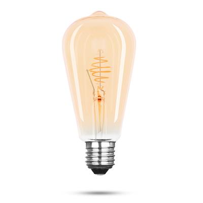 XQlite 10.100.16 LED bulb golden ST64 E27 2,5W extra warm white XQ1707