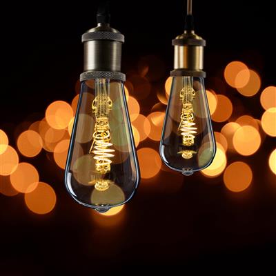 XQlite 10.100.16 LED bulb golden ST64 E27 2,5W extra warm white XQ1707