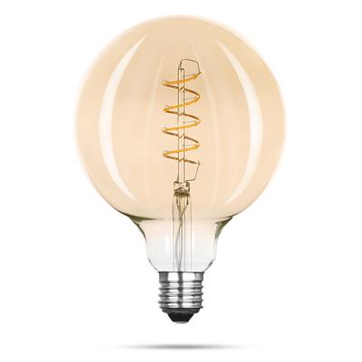 XQlite 10.100.20 Lâmpada LED globo dourada E27 2,5W Branco Extra Quente XQ1709