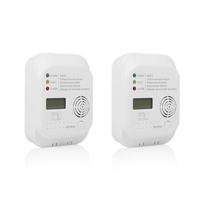 Smartwares 10.100.77 Kohlenmonoxid Melder mit 3 LEDs und RM370 | Smartwares