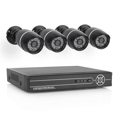 Smartwares 10.100.97 Sistema de cámaras CCTV con cable SW430DVR