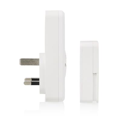 Byron DBY-23445BS Witte kinetische deurbel 