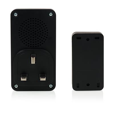 Byron DBY-23452BS Black kinetic doorbell