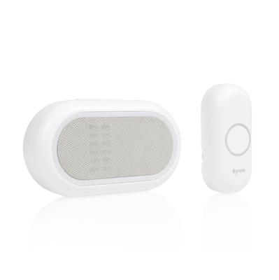 Byron DBY-23561BS Wireless Doorbell Set White 