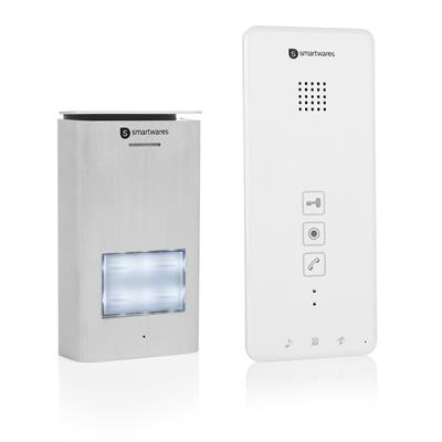 Smartwares DIC-21112 Sistema citofono audio per 1 appartamento