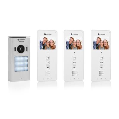 Smartwares DIC-22132 Video intercom systeem voor 3 appartementen