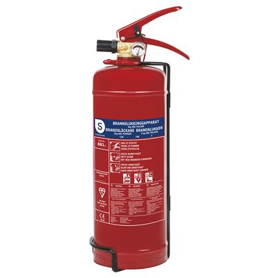 Smartwares FEX-15124 Fire extinguisher powder BB2.4 SV/NO/DA