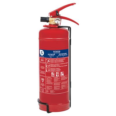 Smartwares FEX-15125 2kg Extintor de incendios, polvo BB2.4