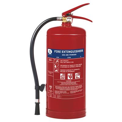 Smartwares FEX-15163 Extintor de Incêndio de Pó BB6.4 EN