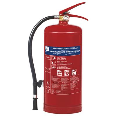 Smartwares FEX-15164 Extintor de Incêndio de Pó BB6.4 SV/NO/DA