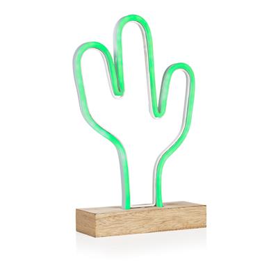 Smartwares IDE-60030 Luz de Mesa NEON Cacto