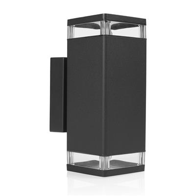 Smartwares OOL-50019 Zwarte tweezijdige wandlamp