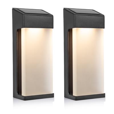 Smartwares OSL-50010 LED solar wall light 2-pack