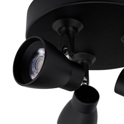 Smartwares PD-8794AT Applique ronde à trois spots LED
