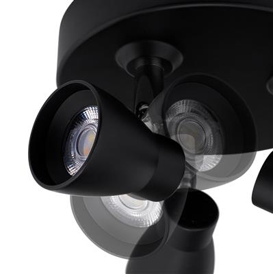 Smartwares PD-8794AT Applique ronde à trois spots LED