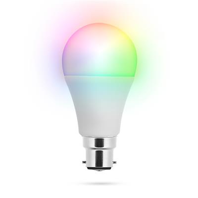 Smartwares SH8-90601 Smart bulb - variable white/colour - B22 fitting