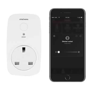 Smartwares SH8-90902UK Dimmer socket - UK plug