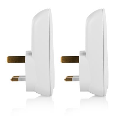 Smartwares SH8-92901UK 2x prises - Prise UK