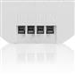 Smartwares 10.037.27 Einbauschalter bis zu 1000 W SH5-RBS-10A