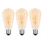 XQlite 10.100.16 Lamp. LED dorata ST64 E27 2,5W bianca calda extra XQ1707