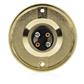 Byron DBW-21074 2207/P1BC Bedrade inbouw beldrukker 2207/P1
