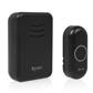 Byron DBY-22351BS Wireless Doorbell Set Black 
