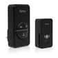 Byron DBY-23452BS Black kinetic doorbell